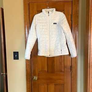 Patagonia Cream Quilted JacketL